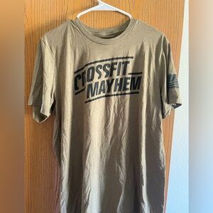CrossFit Mayhem Men’s Large Shirt, Green